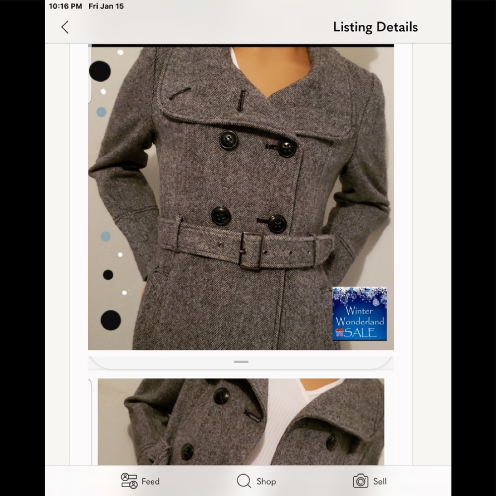 NWOT GUESS COAT SIZE MED